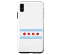 Carcasa para iPhone XS MAX Bandera de Chicago Home Love Family Hombres Mujeres Niños Jóvenes
