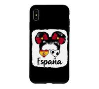 Carcasa para iPhone XS MAX Bandera de España Chica Orgullosos Aficionados Españoles
