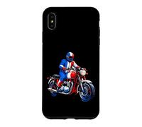 Carcasa para iPhone XS MAX Bandera de Francia Vintage Classic Racer Racing France Legends Love