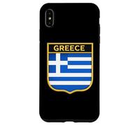 Carcasa para iPhone XS MAX Bandera de Grecia - Escudo de Armas Griego