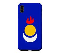 Carcasa para iPhone XS MAX Bandera de la Independencia de Mongolia Interior China PCCh Genocidio Cultural
