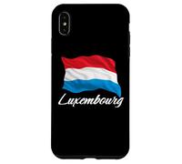 Carcasa para iPhone XS MAX Bandera de Luxemburgo Patriótica Hombres Mujeres Niños Luxemburgués