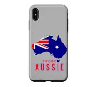 Carcasa para iPhone XS MAX Bandera patriótica de Australia para Hombres, Mujeres y niños, Orgulloso Australiano