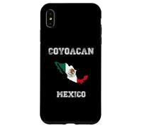 Carcasa para iPhone XS MAX Bandera Retro de México de Coyoacán