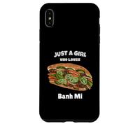 Carcasa para iPhone XS MAX Banh Mi Vietnamese Sandwich Vietnam Comida Divertida Chicas Mujeres