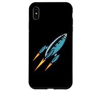 Carcasa para iPhone XS MAX Barco Espacial Kitsch Vintage
