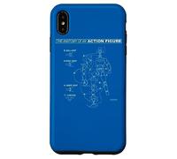 Carcasa para iPhone XS MAX Batman Action Figure Anatomy
