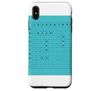 Carcasa para iPhone XS MAX Battleship Game Plan Blue