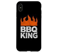 Carcasa para iPhone XS MAX BBQ King Barbacoa Parrilla Ahumado Patio Trasero Cocina Patio Trasero