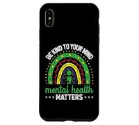 Carcasa para iPhone XS MAX Be Kind To Your Mind Men Mental Health Awareness Women Men