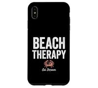 Carcasa para iPhone XS MAX Beach Therapy Crab Ocean Summer Vacation