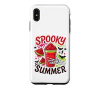 Carcasa para iPhone XS MAX Bebida de Mano Spooky Summer Watermelon Skeleton