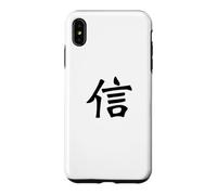 Carcasa para iPhone XS MAX Belief Kanji - Caligrafía China Japonesa, diseño de fe