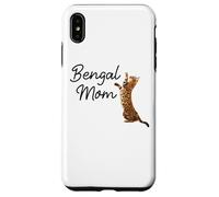 Carcasa para iPhone XS MAX Bengal Cat Mom I Mama Family Pet Friend for Men Women