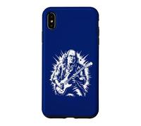 Carcasa para iPhone XS MAX Benjamin Franklin Toca la Guitarra