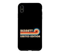 Carcasa para iPhone XS MAX Bennett Retro 70s 80s Sunset Stripe