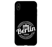 Carcasa para iPhone XS MAX Berlina Recuerdo Vintage Puerta de Brandenburgo Alemania