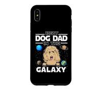 Carcasa para iPhone XS MAX Best Dog Dad In The Galaxy Goldendoodle Puppy Dogs Lovers