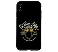 Carcasa para iPhone XS MAX Bicicleta Personalizada Cafe Racer Ride Bicicleta construida Gratis Antes de nacer