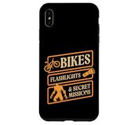 Carcasa para iPhone XS MAX Bicicletas, linternas y misiones secretas