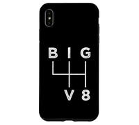 Carcasa para iPhone XS MAX Big V8 Cambio 4 Marchas - Diseño Muscle Car Vintage