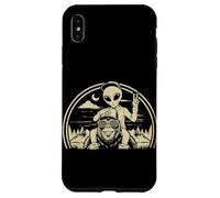 Carcasa para iPhone XS MAX Bigfoot Alien Boy Adventure Sasquatch OVNI