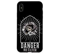 Carcasa para iPhone XS MAX Biker Mom Danger Sin Filtro