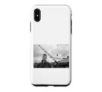 Carcasa para iPhone XS MAX Billy Bragg La Vida es una era de disturbios por David Corio