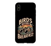 Carcasa para iPhone XS MAX Birds Before Breakfast observación de Aves Humor