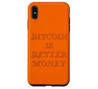 Carcasa para iPhone XS MAX Bitcoin es Mejor Dinero