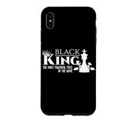 Carcasa para iPhone XS MAX Black King - The Most Powerful Piece In The Game - History