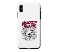 Carcasa para iPhone XS MAX Blacktip Shark Hello Sharky Atacando Océano