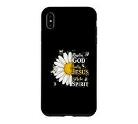 Carcasa para iPhone XS MAX Blessed by God Loved by Jesus Led by Spirit Faith