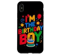 Carcasa para iPhone XS MAX Bloques de Ladrillos de construcción I'm The Birthday Boy Master Builder