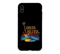Carcasa para iPhone XS MAX Blues Guitarrista y Fan de la música Rock o Delta Blues