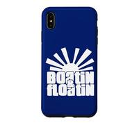 Carcasa para iPhone XS MAX Boatin and Floatin Summer Lake River Cruise - Camiseta náutica