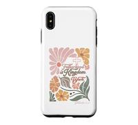 Carcasa para iPhone XS MAX Boho Christian Dad Día del Padre La Paternidad es Trabajo del Reino