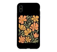Carcasa para iPhone XS MAX Boho Wildflowers Retro Floral Abstracto Flor Jardín