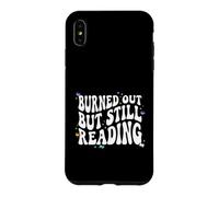 Carcasa para iPhone XS MAX Bookish Burned out But Still Reading Retro Book Club