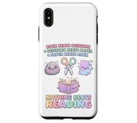 Carcasa para iPhone XS MAX Booktrovert Nothing Beat Reading Rock - Tijeras de Papel para Mujer