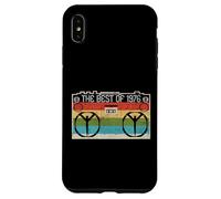 Carcasa para iPhone XS MAX Boom Box Ghetto Blaster Lo Mejor De 1976 Retro Music