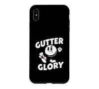 Carcasa para iPhone XS MAX Bowling League Gutter Glory Retro Bowler