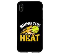 Carcasa para iPhone XS MAX Bring The Heat - Jarra de Cuerda de Lanzamiento rápido para sóftbol
