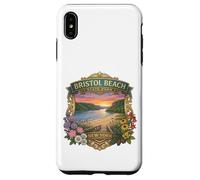 Carcasa para iPhone XS MAX Bristol Beach State Park Nueva York - Recuerdo novedoso
