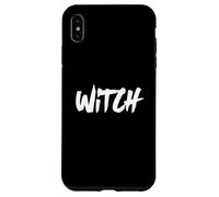 Carcasa para iPhone XS MAX Bruja Palabra Wiccan Religión Lanzador de conjuros