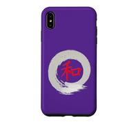 Carcasa para iPhone XS MAX Budismo Zen caligrafía Signo de Paz japonés