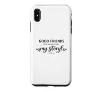 Carcasa para iPhone XS MAX Buenos Amigos Gracias por Ser Parte De Mi Historia Amistad