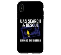 Carcasa para iPhone XS MAX Búsqueda y Rescate Encontrar el diseño Invisible del Operador de Drones