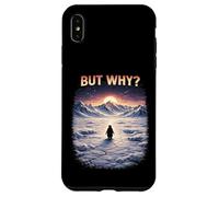 Carcasa para iPhone XS MAX But Why Funny Nihilist Penguin Existential Dread Nihilist