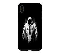 Carcasa para iPhone XS MAX Caballero Sagrado gótico con Capucha y túnica Cruzada